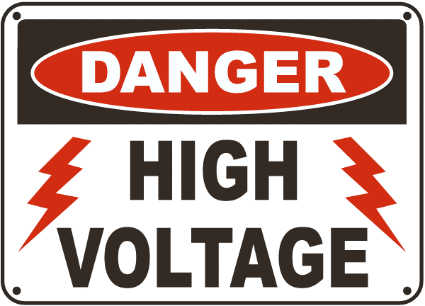 DANGER High Voltage